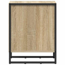 vidaXL Éjjeli asztal 2 pcs Sonoma 39.5 x 30 x 50 cm Faanyag