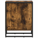 vidaXL Éjjeli asztal Füstös Tölgy 39.5 x 30 x 50 cm Faanyag