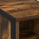 vidaXL Éjjeli asztal 2 pcs Füstös Tölgy 39.5 x 30 x 50 cm Faanyag