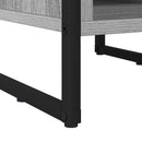 vidaXL Éjjeli asztal 2 pcs Szürke Sonoma 39.5 x 30 x 50 cm Faanyag