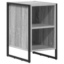vidaXL Éjjeli asztal 2 pcs Szürke Sonoma 39.5 x 30 x 50 cm Faanyag