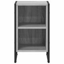 vidaXL Éjjeli asztal 2 pcs Szürke Sonoma 39.5 x 30 x 50 cm Faanyag