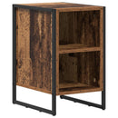 vidaXL Éjjeli asztal 2 pcs Öreg fa 39.5 x 30 x 50 cm Faanyag