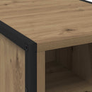 vidaXL Éjjeli asztal 2 pcs Művészi tölgy 39.5 x 30 x 50 cm Faanyag