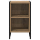 vidaXL Éjjeli asztal 2 pcs Művészi tölgy 39.5 x 30 x 50 cm Faanyag