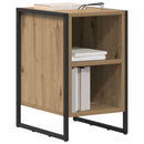 vidaXL Éjjeli asztal 2 pcs Művészi tölgy 39.5 x 30 x 50 cm Faanyag