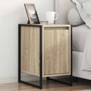 vidaXL Éjjeli asztal 2 pcs Sonoma 39,5 x 30 x 50 cm Faanyag