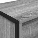 vidaXL Éjjeli asztal 2 pcs Szürke Sonoma 39,5 x 30 x 50 cm Faanyag
