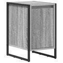 vidaXL Éjjeli asztal 2 pcs Szürke Sonoma 39,5 x 30 x 50 cm Faanyag