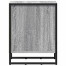 vidaXL Éjjeli asztal 2 pcs Szürke Sonoma 39,5 x 30 x 50 cm Faanyag