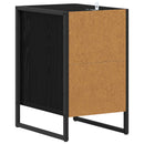 vidaXL Éjjeli asztal 2 pcs Fekete tölgy 39,5 x 30 x 50 cm Faanyag