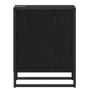 vidaXL Éjjeli asztal 2 pcs Fekete tölgy 39,5 x 30 x 50 cm Faanyag