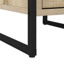 vidaXL Éjjeli asztal fiókkal Sonoma 39,5 x 30 x 50 cm Faanyag