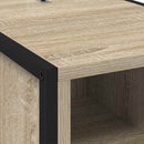 vidaXL Éjjeli asztal fiókkal 2 pcs Sonoma 39,5 x 30 x 50 cm Faanyag
