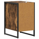 vidaXL Éjjeli asztal 2 pcs Füstös tölgy 39,5 x 30 x 50 cm Faanyag