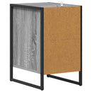 vidaXL Éjjeli asztal 2 pcs Szürke Sonoma 39,5 x 30 x 50 cm Faanyag