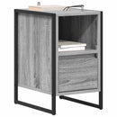 vidaXL Éjjeli asztal 2 pcs Szürke Sonoma 39,5 x 30 x 50 cm Faanyag