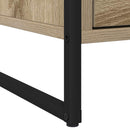 vidaXL Éjjeli asztal fiókkal 2 pcs Sonoma 50 x 39,5 x 50 cm Faanyag