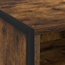 vidaXL Éjjeli asztal 2 pcs Füstös tölgy 50 x 39,5 x 50 cm Faanyag