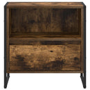 vidaXL Éjjeli asztal 2 pcs Füstös tölgy 50 x 39,5 x 50 cm Faanyag