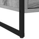 vidaXL Éjjeli asztal fiókkal Szürke Sonoma 50 x 39,5 x 50 cm Faanyag