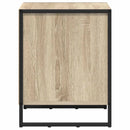 vidaXL Éjjeli asztal fiókkal 2 pcs Sonoma 50 x 39.5 x 50 cm Faanyag