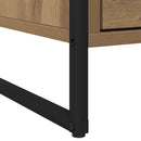 vidaXL Éjjeli asztal 2 pcs Művészi tölgy 50 x 39.5 x 50 cm Faanyag