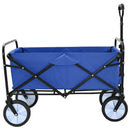 vidaXL Összecsukható Kézi Kocsi Kék 94 x 53 x 99 cm Oxford Szövet