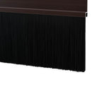 vidaXL Öntapadó ajtó kefe tömítések 2 pcs Barna 100 cm
