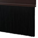 vidaXL Öntapadó ajtó kefe tömítések 2 pcs Barna 100 cm