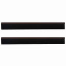 vidaXL Öntapadó ajtó kefe tömítések 2 pcs Barna 100 cm