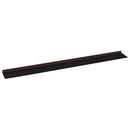 vidaXL Öntapadó ajtó kefe tömítések 2 pcs Barna 100 cm