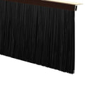 vidaXL Öntapadó ajtó kefe tömítések 12 pcs Barna 100 cm