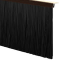 vidaXL Öntapadó ajtó kefe tömítések 12 pcs Barna 100 cm
