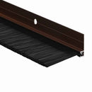 vidaXL Csavaros Ajtó Kefe Zár 6 pcs Barna 100 cm Alumínium ötvözet