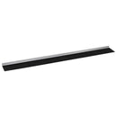 vidaXL Öntapadó ajtó kefe tömítések 12 pcs Ezüst 100 cm