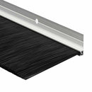 vidaXL Csavaros Ajtó Kefe Zár 12 pcs Ezüst 100 cm Alumínium ötvözet