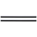 vidaXL Öntapadó ajtó kefe tömítések 2 pcs Fehér 100 cm