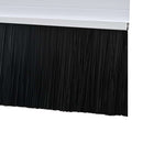 vidaXL Öntapadó ajtó kefe tömítések 2 pcs Fehér 100 cm