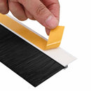 vidaXL Öntapadó ajtó kefe tömítések 2 pcs Fehér 100 cm
