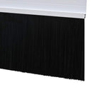 vidaXL Öntapadó ajtó kefe tömítések 2 pcs Fehér 100 cm