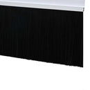 vidaXL Öntapadó ajtó kefe tömítések 12 pcs Fehér 100 cm