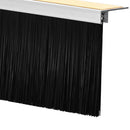 vidaXL Öntapadó ajtó kefe tömítések 2 pcs Fehér 100 cm