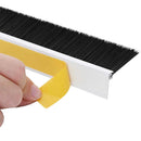 vidaXL Öntapadó ajtó kefe tömítések 2 pcs Fehér 100 cm