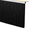vidaXL Öntapadó ajtó kefe tömítések 2 pcs Fehér 100 cm