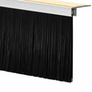 vidaXL Öntapadó ajtó kefe tömítések 12 pcs Fehér 100 cm