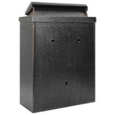 vidaXL Fali Postafiók tárolóval Bronz 29 x 13 x 41 cm Öntött alumínium