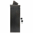 vidaXL Fali Postafiók tárolóval Bronz 29 x 13 x 41 cm Öntött alumínium
