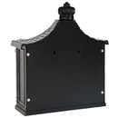 vidaXL Fali Postafiók ajtóval Bronz 40,5 x 16 x 45 cm Öntött alumínium