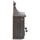 vidaXL Fali Postafiók ajtóval Bronz 40,5 x 16 x 45 cm Öntött alumínium